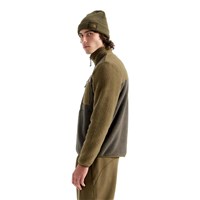 The North Face Men's Yumiori 1/4 Zip - New Taupe Green / Caraway Seed