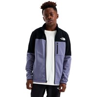 The North Face Teen Hike Mid Layer Full Zip - Grounded Plum / TNF Black