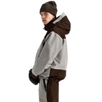 The North Face Men's GTX Hex Jacket - Stone Slab / Dark Chestnut