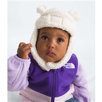 The North Face Youth Baby Bear Trapper Hat - White Dune