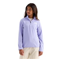 The North Face Youth Glacier 1/4 Zip Pullover - Pale Plum
