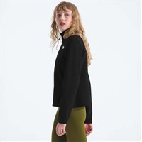 The North Face Women's Cedar Trail Grid Fleece 1/4 Zip Jacket - TNF Black