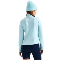 The North Face Women's Cedar Trail Grid Fleece 1/4 Zip Jacket - Glacier