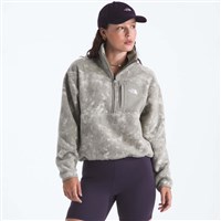 The North Face Women's Yumiori Off Peak 1/2 Zip Jacket - Stone Slab Chalk Texture Print