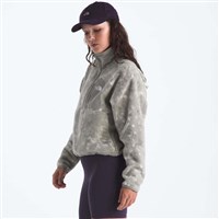 The North Face Women's Yumiori Off Peak 1/2 Zip Jacket - Stone Slab Chalk Texture Print