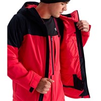 The North Face Men's Freedom Insulated Jacket - Elevation Red / TNF Black