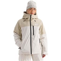 The North Face Women's Freedom Insulated Jacket - White Dune / Desert Stone
