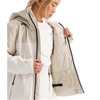 The North Face Women's Freedom Insulated Jacket - White Dune / Desert Stone