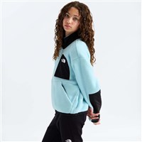 The North Face Girls' Yumiori Off Peak Full Zip Jacket - Glacier / TNF Black