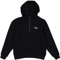 Souvenir Quilted Hoodie - Black