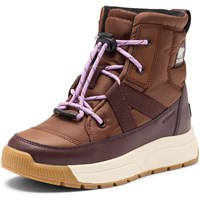 Sorel Little Kids Whitney III Mid Waterproof Boot - Dark Auburn / Red Lodge