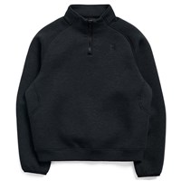 Burton Women's SpaceCloud 1/4 Zip Top - True Black Heather