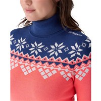 Spyder Women's Stellar Ski Sweater - Electric Coral