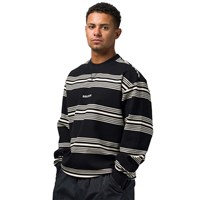 Souvenir Striped Crew - Black