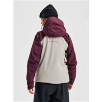 Burton Women's [ak] Swash Synthetic Insulated GORE-TEX 2L Jacket - Rum Raisin / Chinchilla Gray