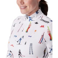 Spyder Women's Vivid 1/2 Zip Jacket - White