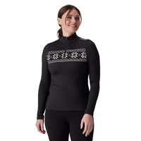 Spyder Women's Vivid 1/2 Zip Jacket - Black