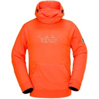 Volcom Men's Hydro Riding Hoodie - Flame Red