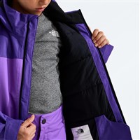 The North Face Girls' Freedom Insulated Jacket - Peak Purple / Elevation Purple