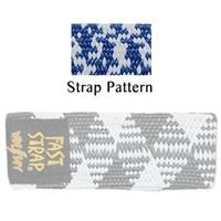 Fast Strap Wide Boy Ski Strap (2 per pack) - Ice