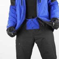 Salomon Men's Brilliant Jacket - Surf The Web / Black