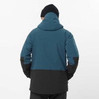 Salomon Men's Highland Jacket - Midnight Navy / Black