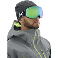 Anon M2 Goggles + Bonus Lens - Black Frame with Sonar Green & Sonar Infrared Lenses (185571-040)