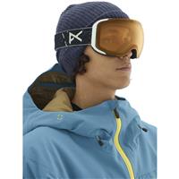 Anon M2 Goggles + Bonus Lens - Topo Black Frame with Sonar Night & Sonar Green Lenses (185571-080)