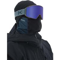 Anon M4 Goggle Cylindrical + Bonus Lens + MFI Face Mask - Lay Back Frame with Sonar Blue & Sonar Silver Lenses (203541-045)