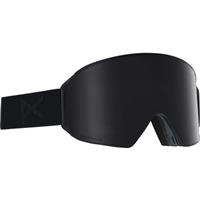 Anon M4 Goggle Cylindrical + Bonus Lens + MFI Face Mask - Snap-Back Smoke Frame with Sonar Smoke & Sonar Blue Lenses (215041-032)