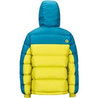 Marmot Guides Down Hoody - Youth - Citronelle / Moroccan Blue