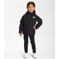 The North Face Reversible Perrito Hooded Jacket - Youth - TNF Black / Asphalt Grey