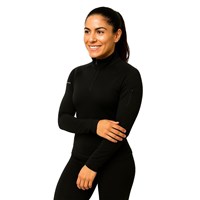 Northern Ridge Polar Stretch Fleece Half Zip - Women's - Black
