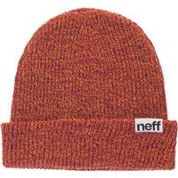 Neff Fold Heather Beanie - Orange/Raspberry