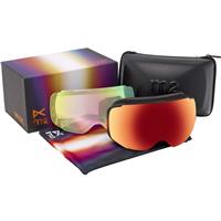 Anon M2 Goggles + Bonus Lens - Red Light with Red Solex and Red Ice