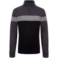 Meister Men's Scott Sweater - Charcoal Heather / Black