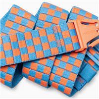Arcade Youth Check Youth Belt - Tide / Flame