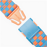 Arcade Youth Check Youth Belt - Tide / Flame