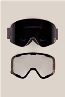686 Smarty Magnetic Snow Goggle - Black Plum Frame w/ Black Plum Mirror Lens (BP)