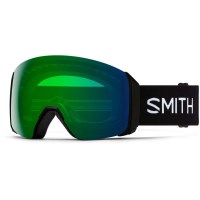 Smith 4D Mag XL Goggle - Black frame w/ CP Everyday Green Mirror + CP Storm Blue Lenses (M007830JX99XP)