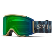 Smith Squad MAG Goggle - High Fives frm w/ CP Everyday Green Mir + CP Storm Blue Lenses (M007562FA99XP)