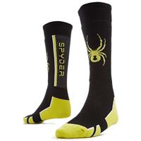 Spyder Sweep Socks - Boy's - Black Citron
