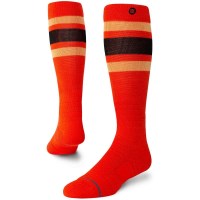 Stance Boyd Mid Wool Snow Sock - Tomato