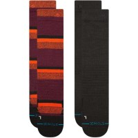 Stance Nightride Kids Snow Sock 2 Pack - Black