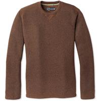 Smartwool Hudson Trail Fleece Crew Sweater - Men's - Bour Hther