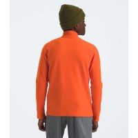 The North Face Teen Glacier 1/4 Zip Pullover - TNF Orange