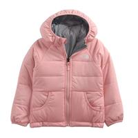 The North Face Infant Reversible Perrito Jacket - Peach Pink / Meld Grey