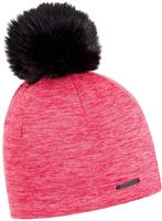 Turtle Fur Pom Pom Comfort Shell Stria Beanie - Women's - Love Potion