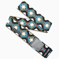 Arcade Twilight Belt - Oat / Turquoise