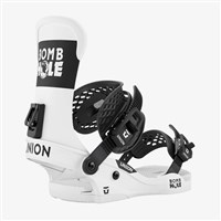 Union Force Classic Bomb Hole Limited Edition Snowboard Bindings - White